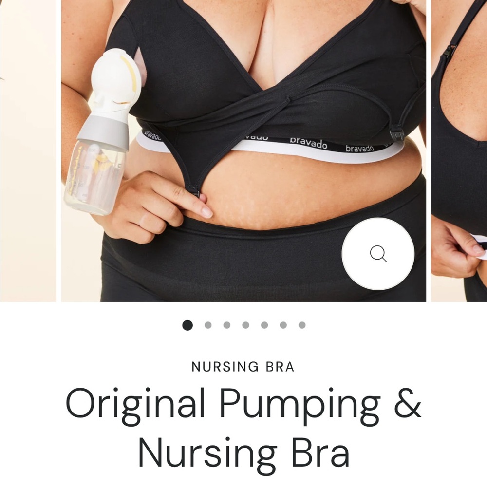 BNWT Bravado Black Full Cup Bra size S BLACK